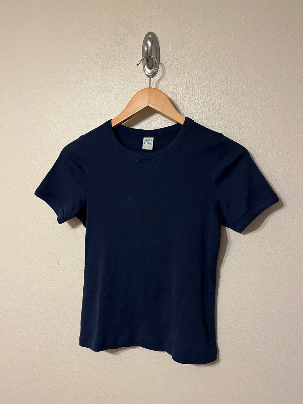 Flore Flore Car Baby Tee Navy